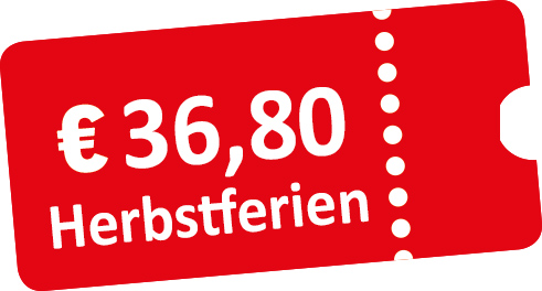 SchöneFerienTicket NRW - Preisinformation Herbstferien 2025 (36,80 Euro)
