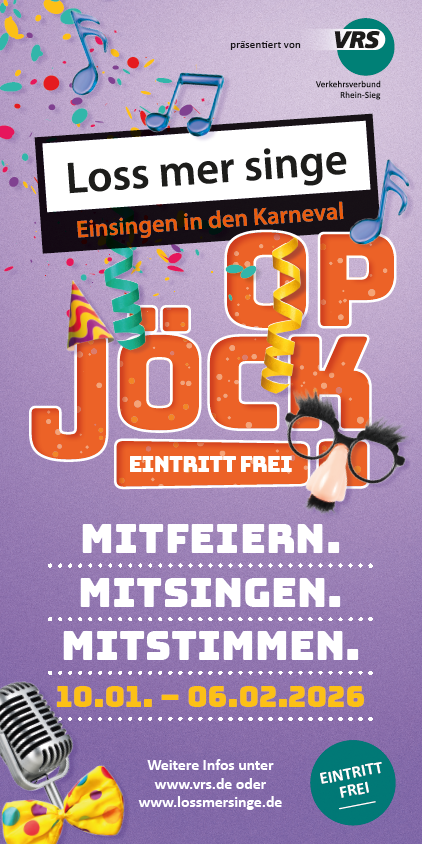 Loss mer singe - op Jöck 2026 (Flyer)