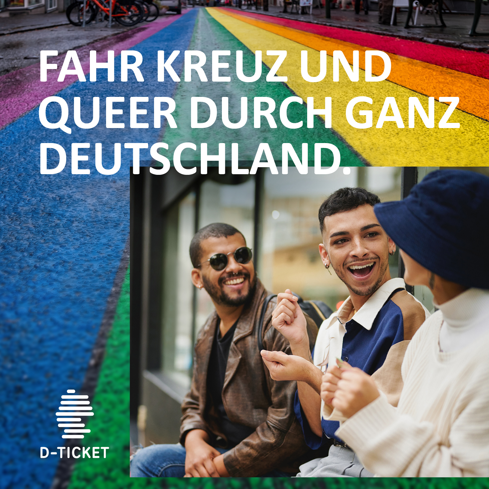 Sei kreuz und queer unterwegs in ganz Deutschland. Sei kreuz und queer unterwegs in ganz Deutschland.