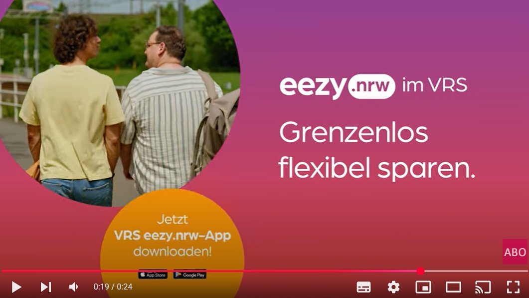 Ausschnitt aus Video "eezy.nrw im VRS - stufenlos sparen"
