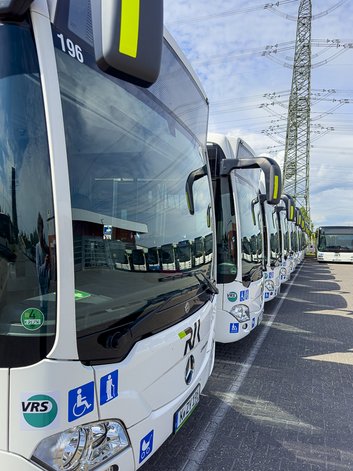 Der Bus-Fuhrpark der RVK