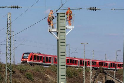 Bauarbeiten zum ESTW „Linker Rhein“