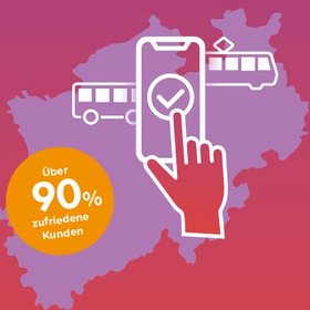 eezy unterwegs in ganz NRW - Motiv Flyer