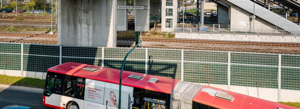 Umstiegsmöglichkeiten am Bahnhof Opladen