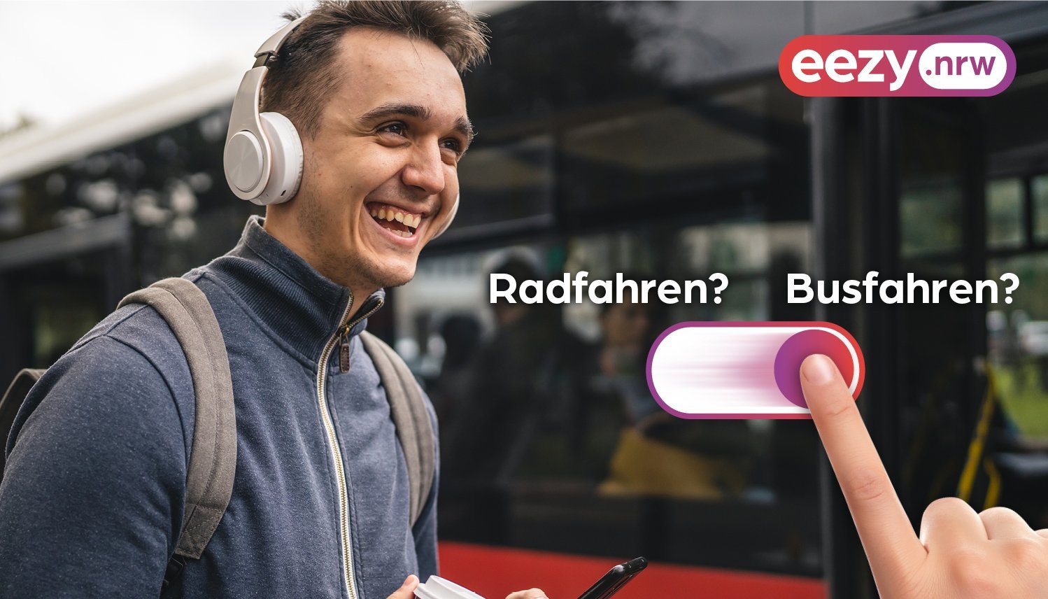 Werbemotiv eezy.nrw im VRS