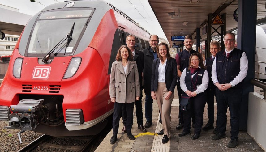 Ahrtal: DB Regio fährt drei Monate früher als geplant mit Elektrozügen über neue Strecke