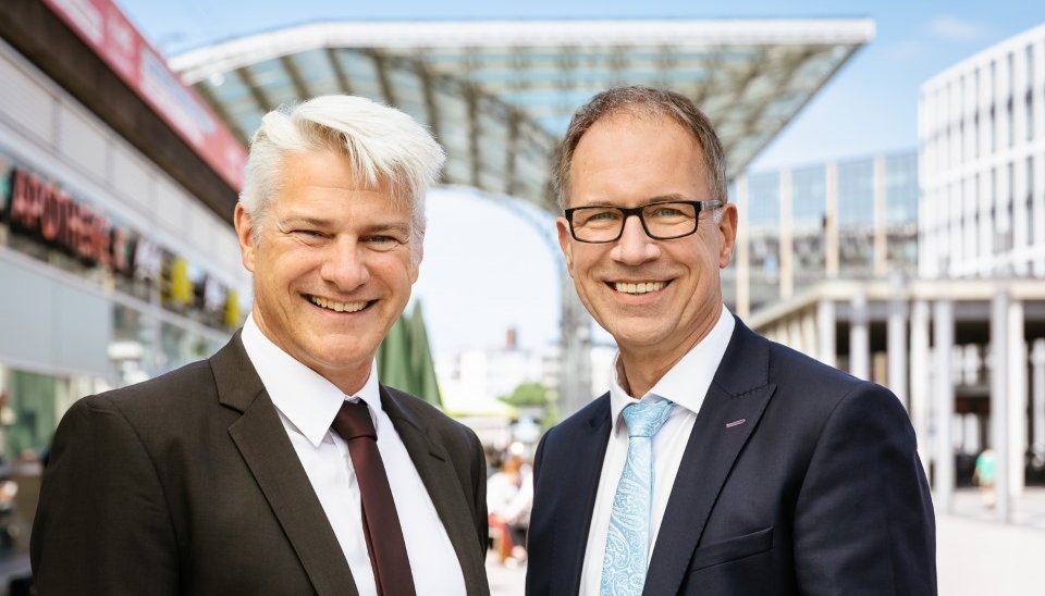 Portrait von zwei Männern