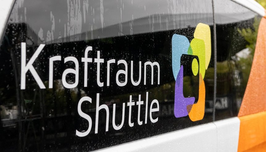 Symbolbild Kraftraumshuttle (Logo)