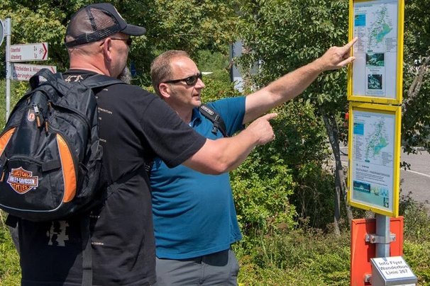 Bergischer Wanderbus Haltestelle Bergischer Wanderbus Haltestelle