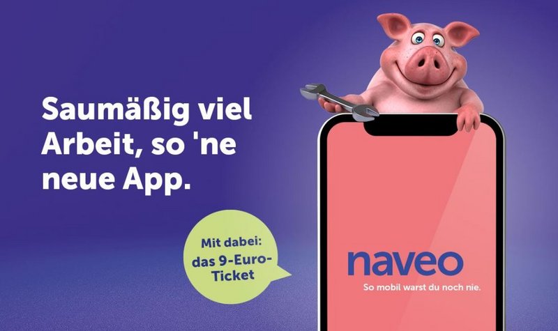 Gut ankommen mit der Naveo-App