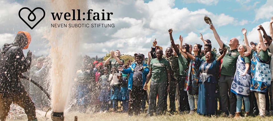 Das Plakat der VRS-Aktion "Ostafrika wird Gewinner der EM"