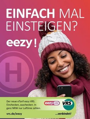 eezy VRS: Der elektronische Tarif des VRS startet in den Regelbetrieb. 