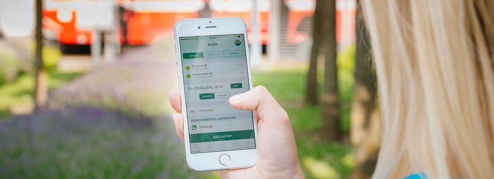 Die Fahrplanauskunft per App Die Fahrplanauskunft per App